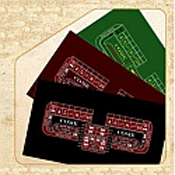 Custom Craps Long Lasting Polyester Fabric Table Layouts